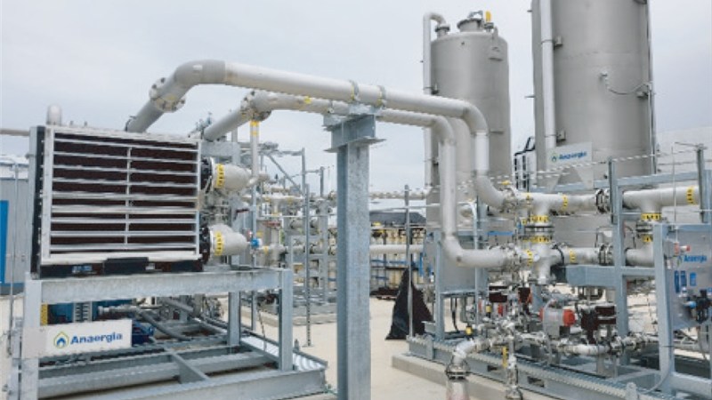 アナージアジャパン バイオガスアップグレードシステム