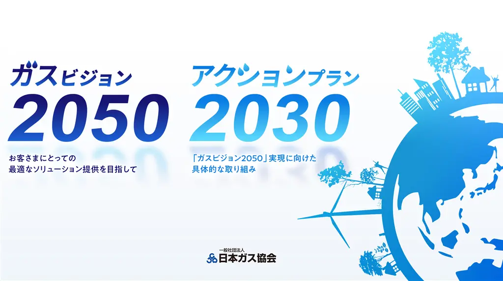 日本ガス協会「ガスビジョン2050」公表 バイオガスとe-メタンの役割